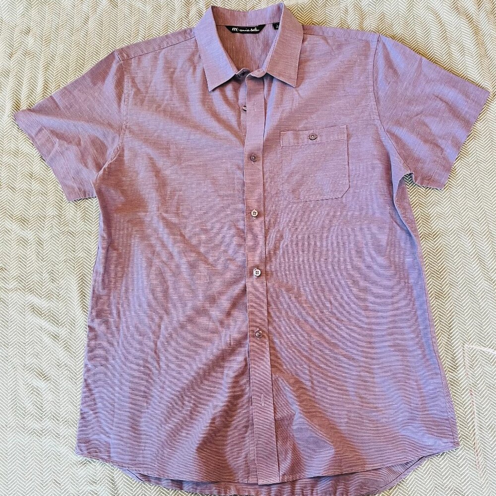 Travis Mathew Short Sleeve Button Down Shirt